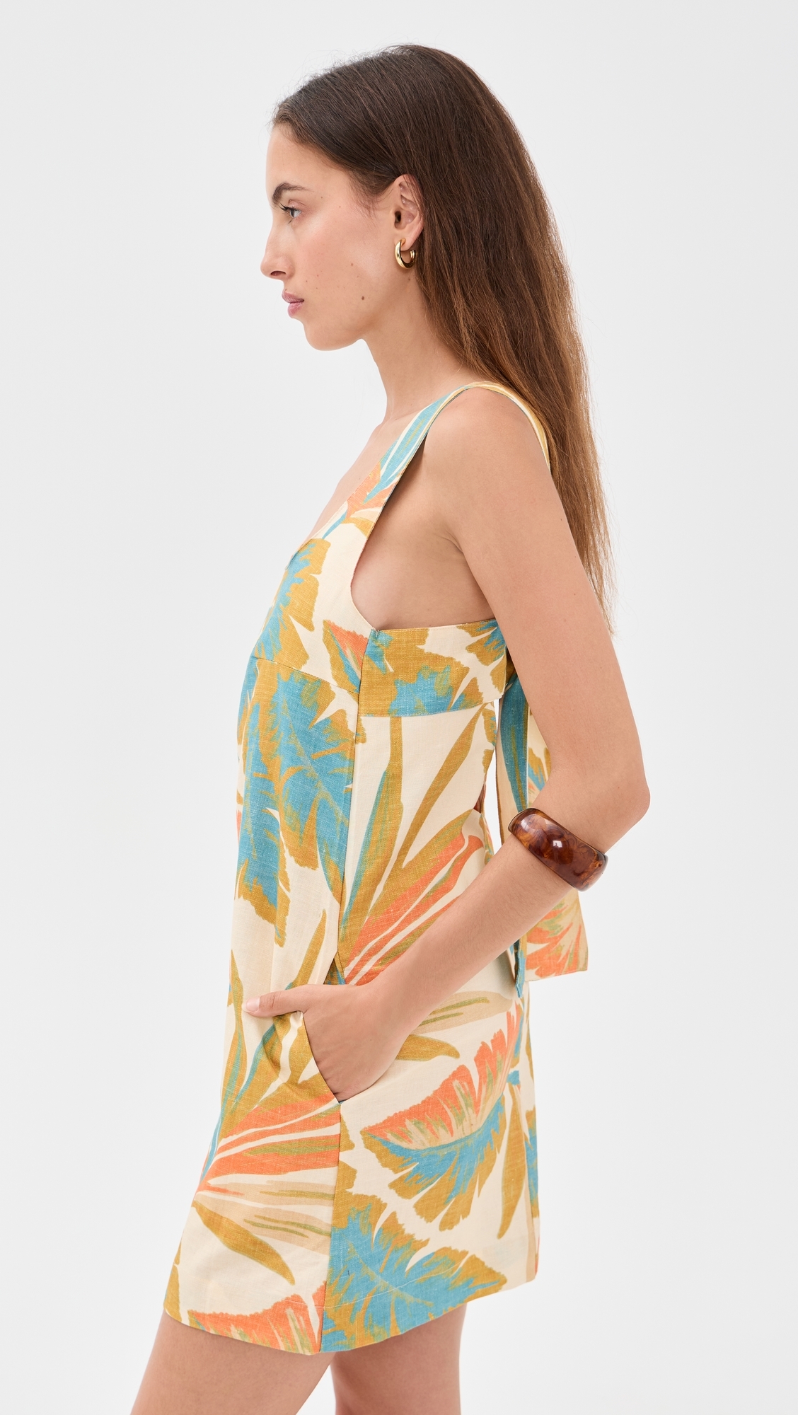 Aurora Tieback Dress Print