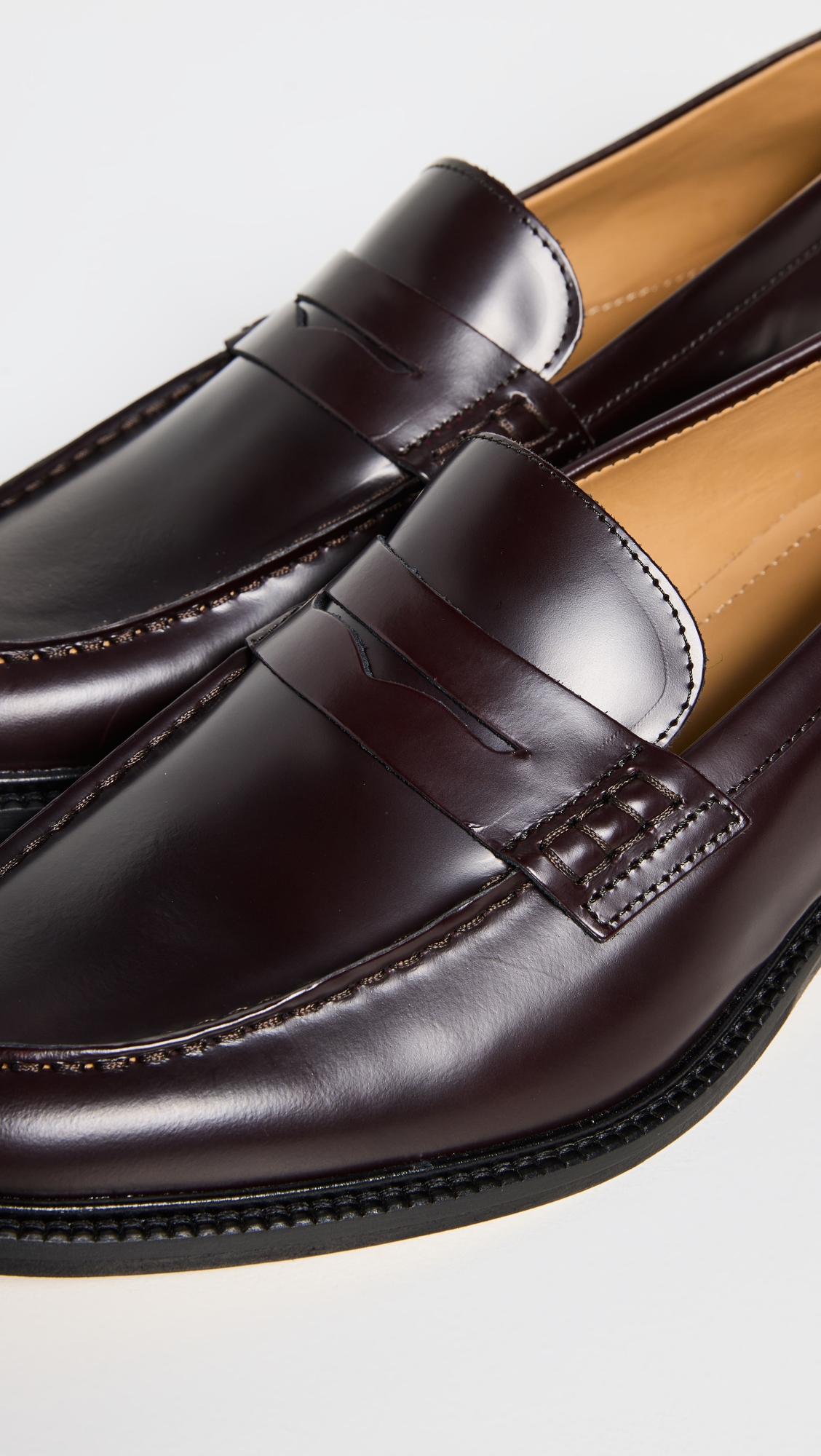 Townee Penny Loafer Brown Polido Leather