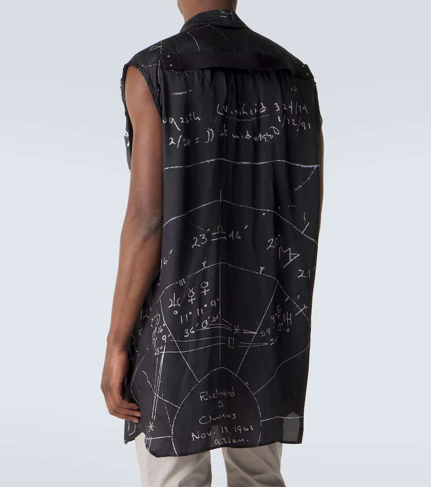 Jumbo printed shirt