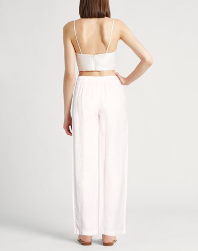 Woman Pants Pink Size 10 Linen