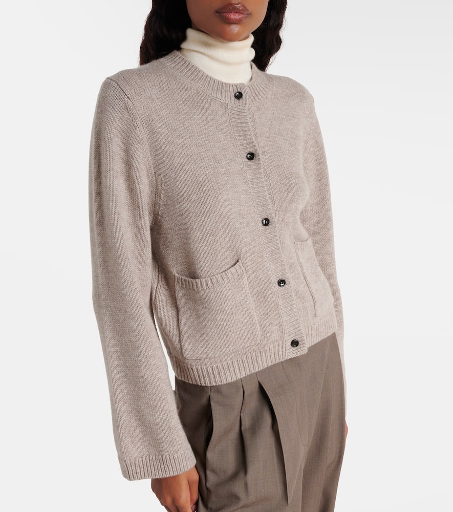 Wool and cashmere cardigan