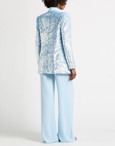 Woman Suit Sky blue Size 14 Acetate, Silk