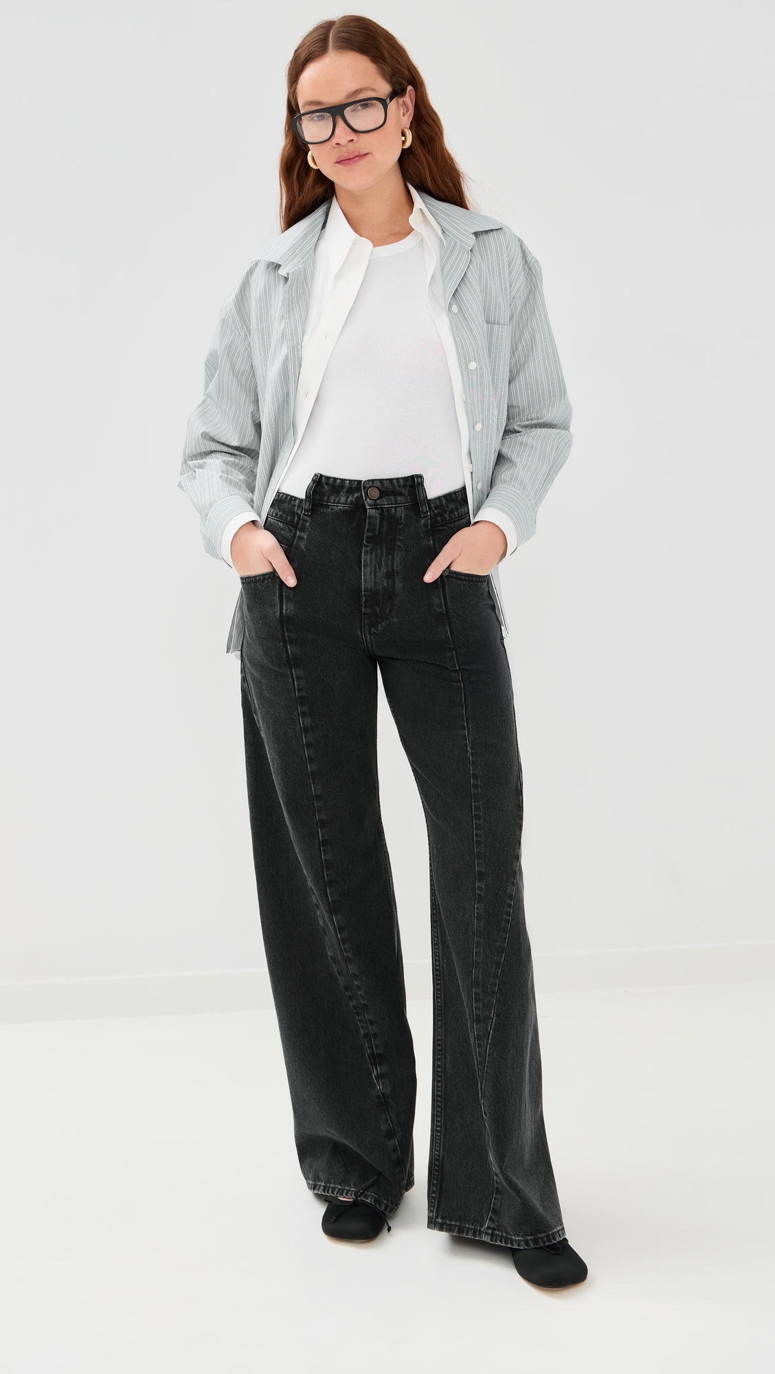 5 Pockets Pants Medium Black Stone