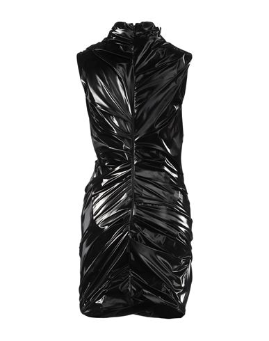 Woman Mini dress Black Size 4 Polyester, Polyurethane