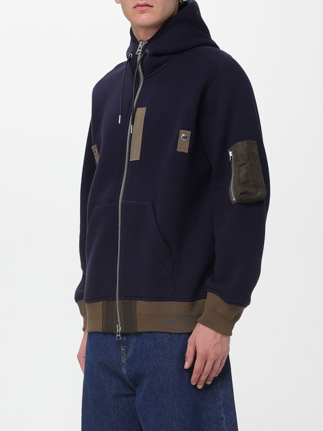 Jacket Men color Blue