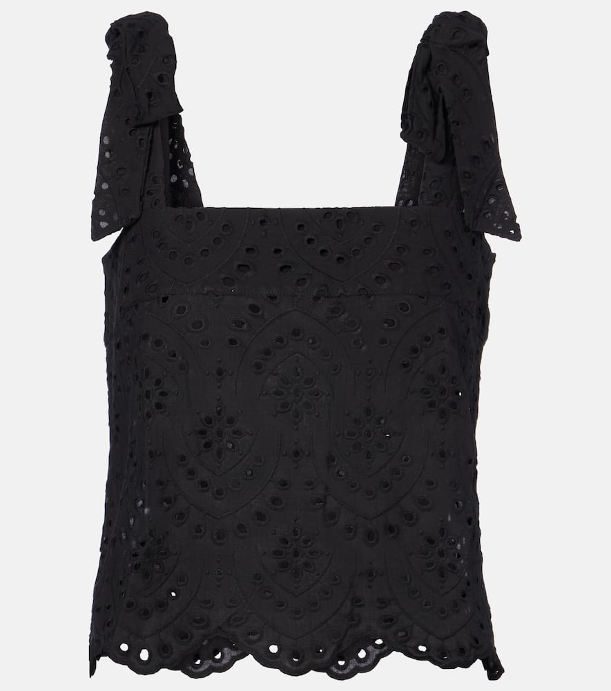 Noa broderie anglaise cotton top