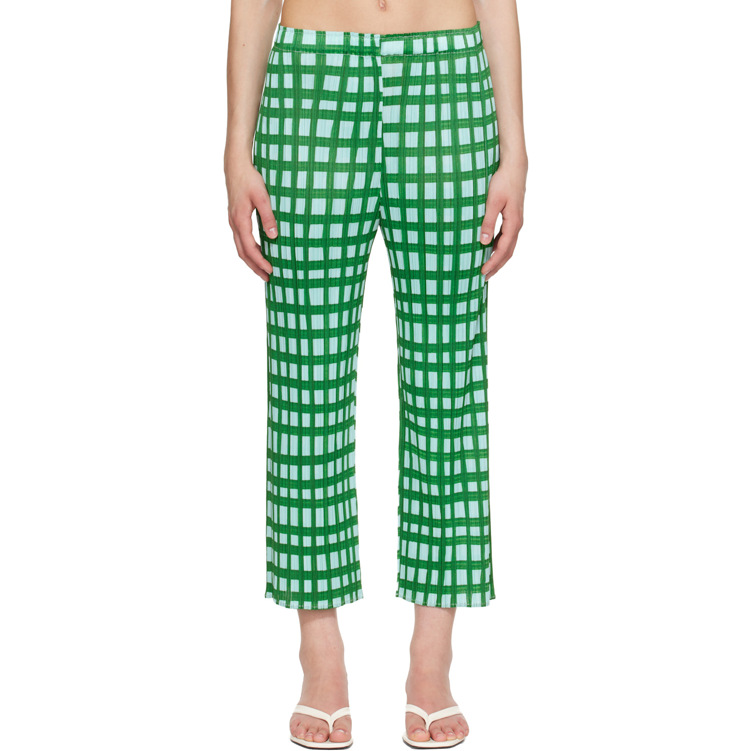 Green Basket Trousers