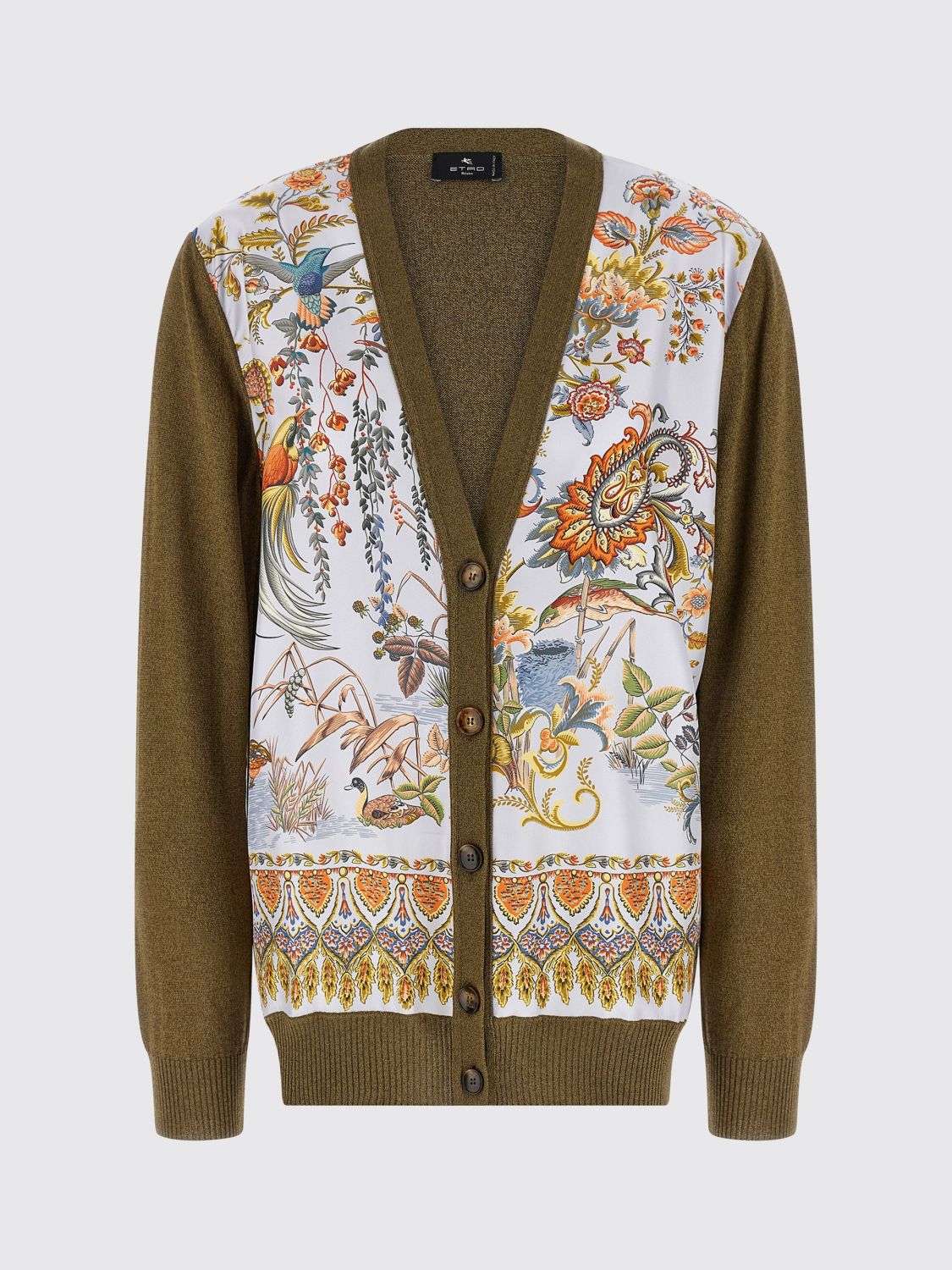Cardigan Woman color Green