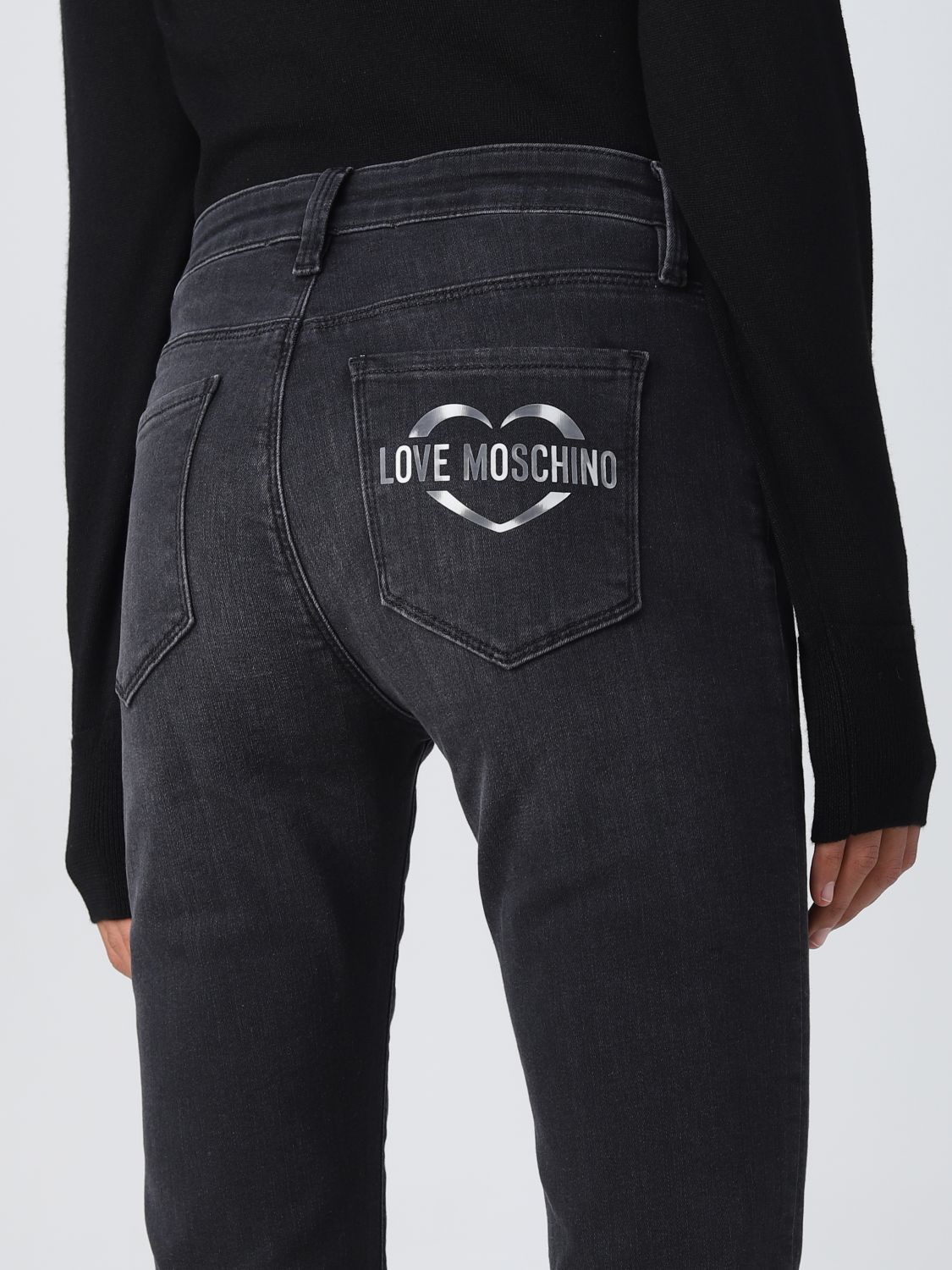 Jeans Woman color Grey
