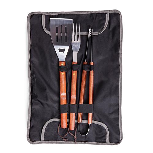 Officially Licensed MLB 3-Piece BBQ Tote & Grill Set