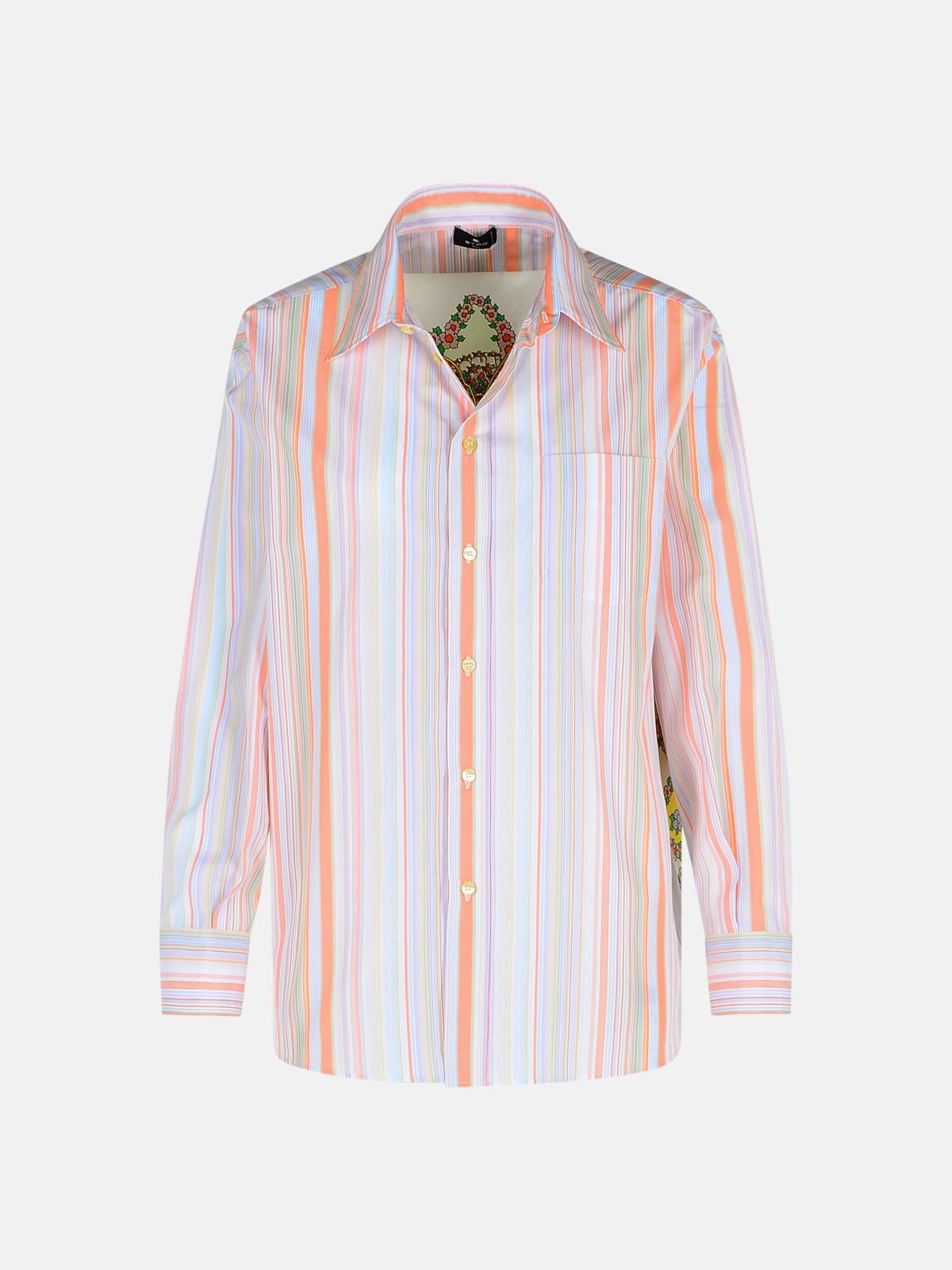 Orange Cotton Shirt