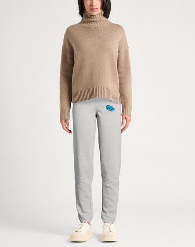 Woman Pants Grey Size S Cotton