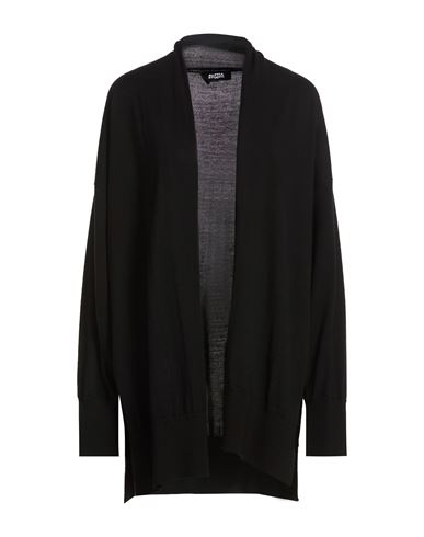 Woman Cardigan Black Size 10 Merino Wool