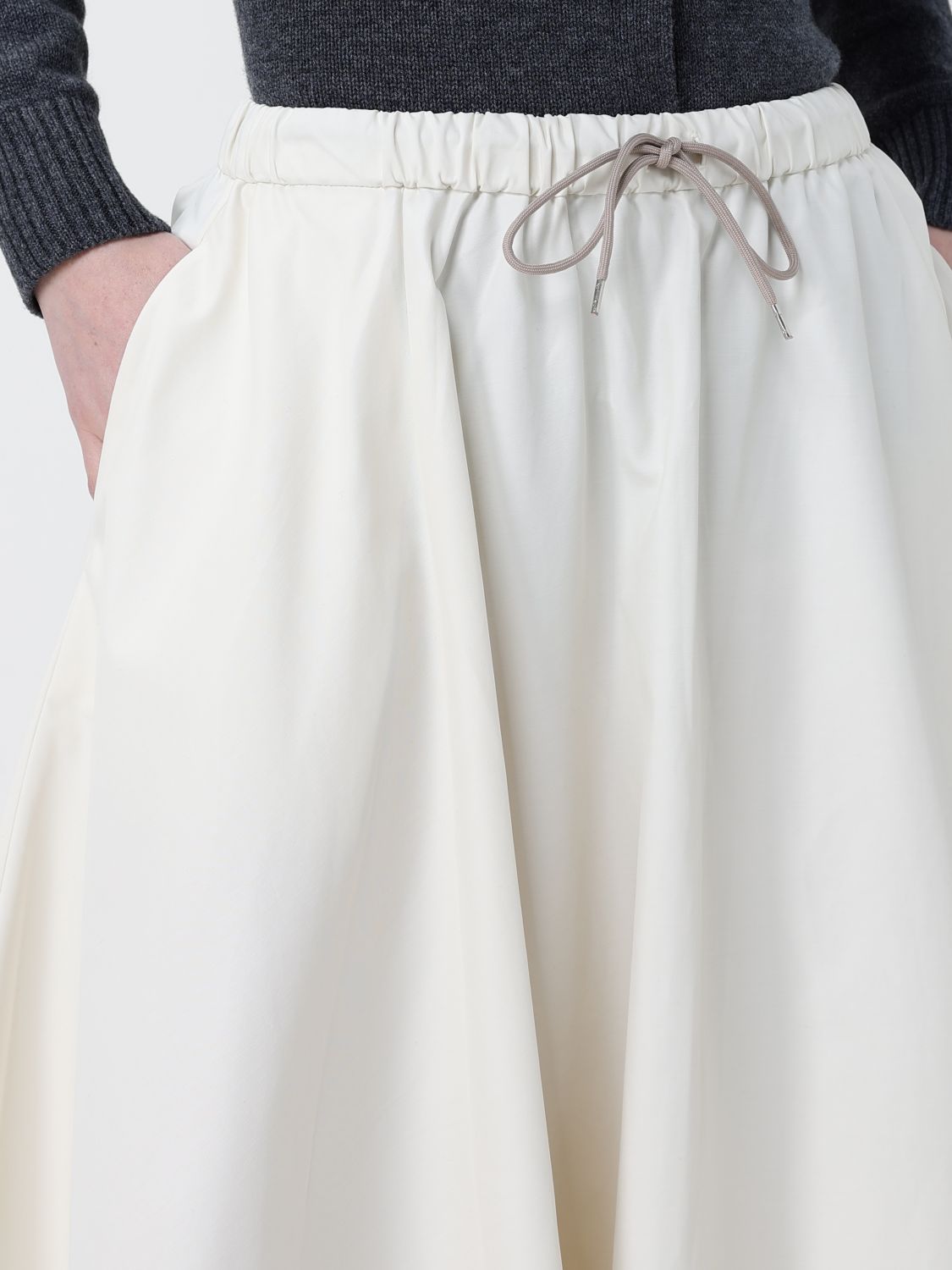 Skirt Woman color White