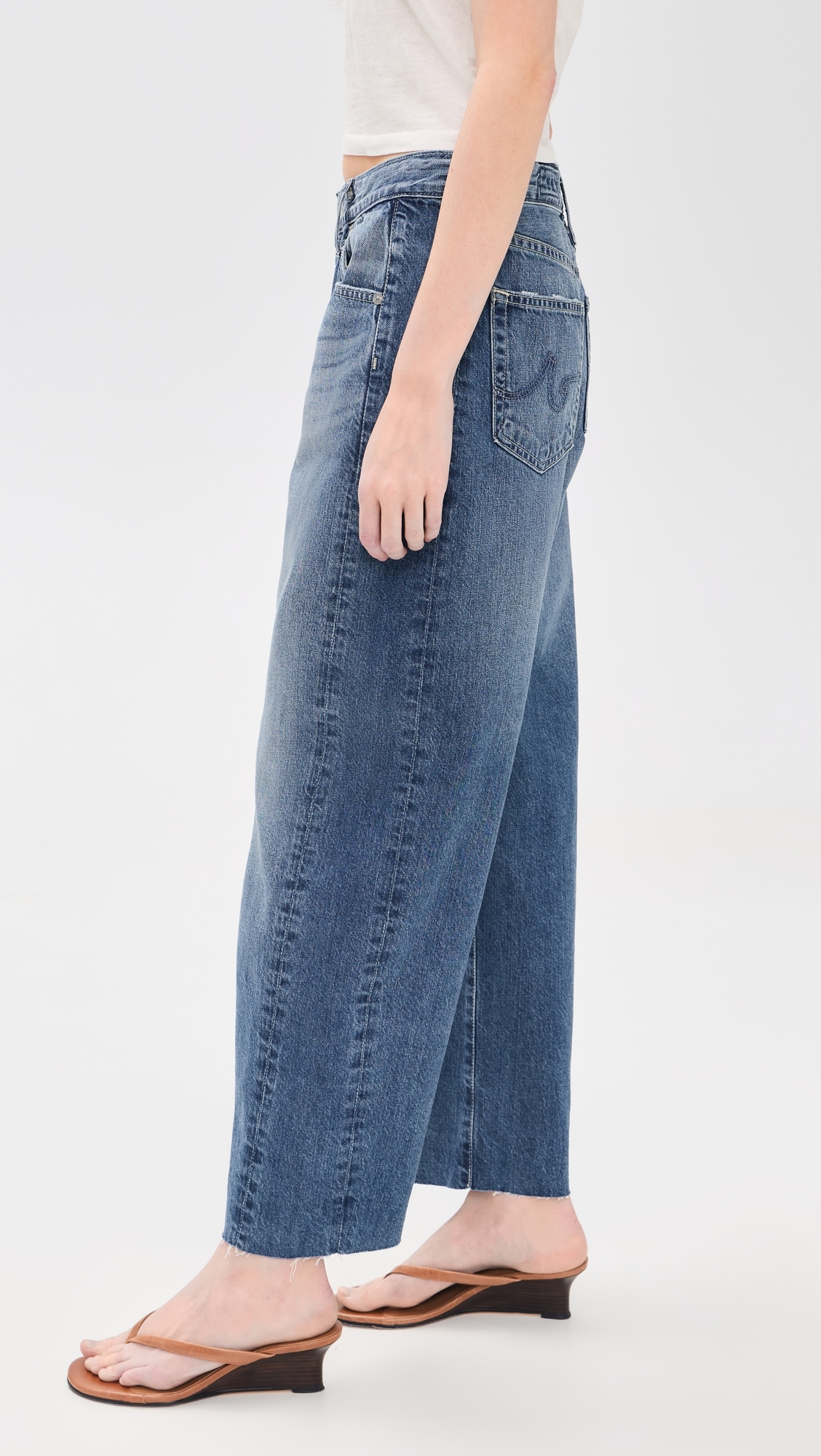 Hattie Crop Jeans Yellowstone