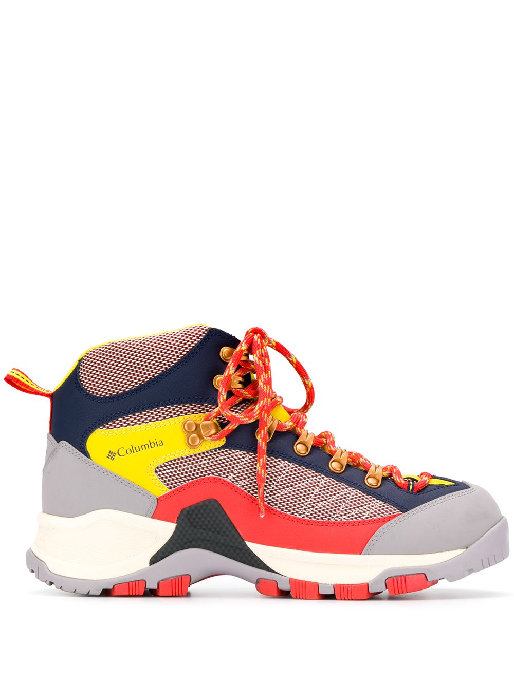 X Columbia Tablerock colour-block trekking boots - Yellow