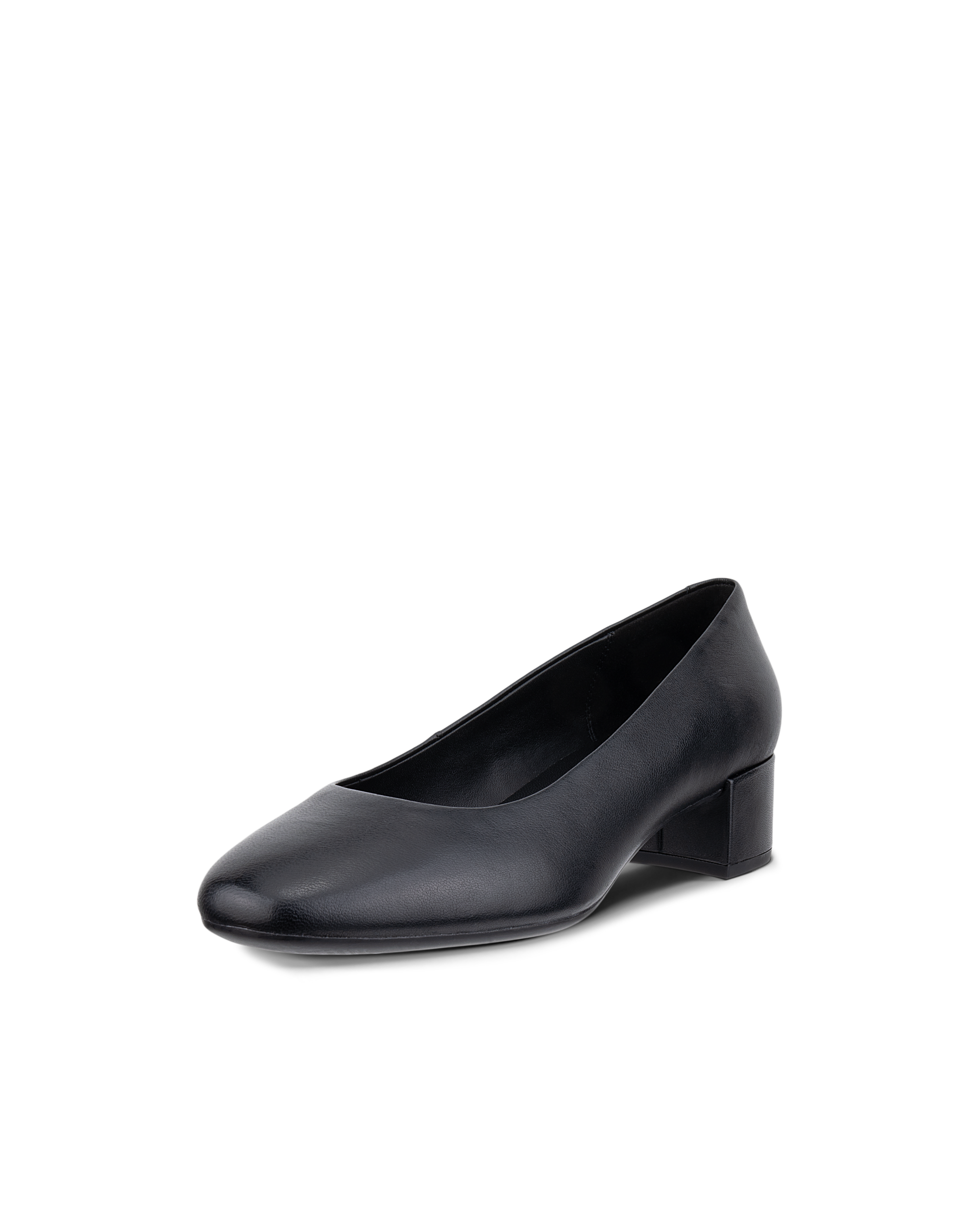LIVA 35 - Escarpins cuir pour femme - Noir - 35