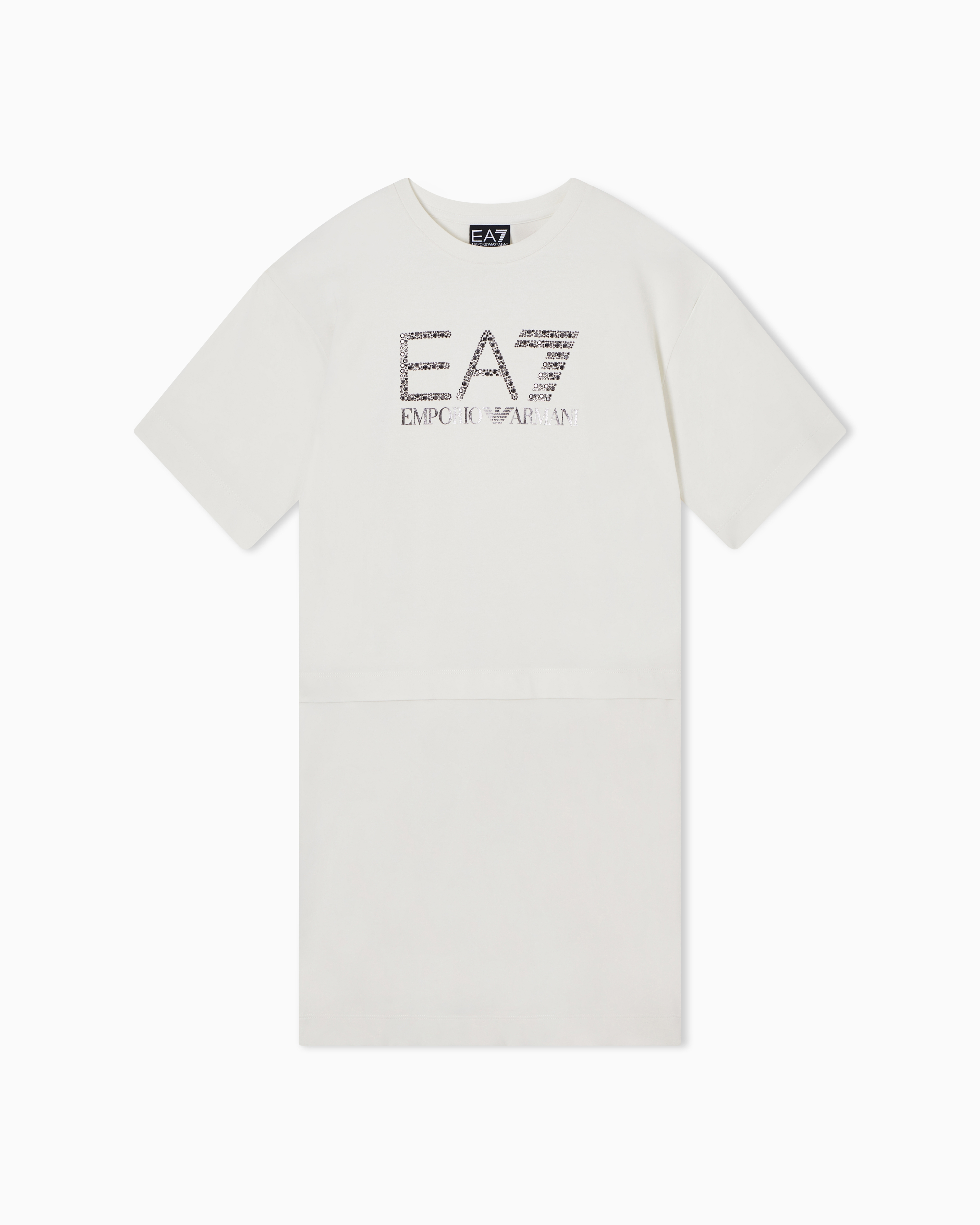 Precious stretch cotton jersey dress