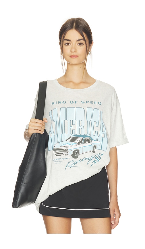 The laundry room camiseta king of speed america en color gris S tambiÃ©n en XS, M
