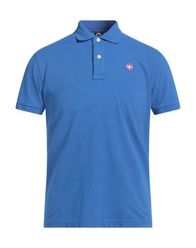 Man Polo shirt Azure Size S Cotton
