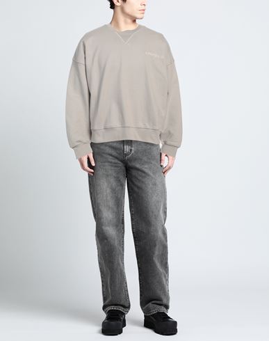 A Paper Kid Man Sweatshirt Light grey Size L Cotton