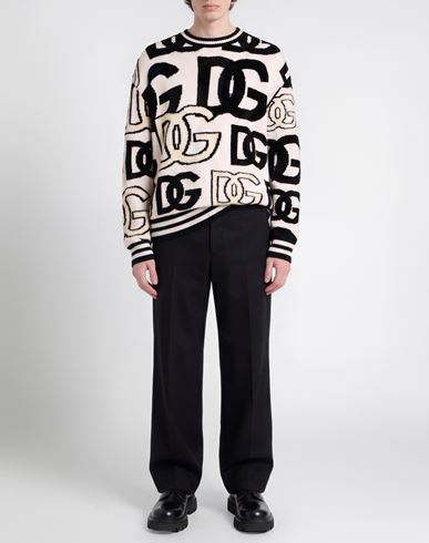 Man Sweater White Size S Virgin Wool, Viscose, Polyamide