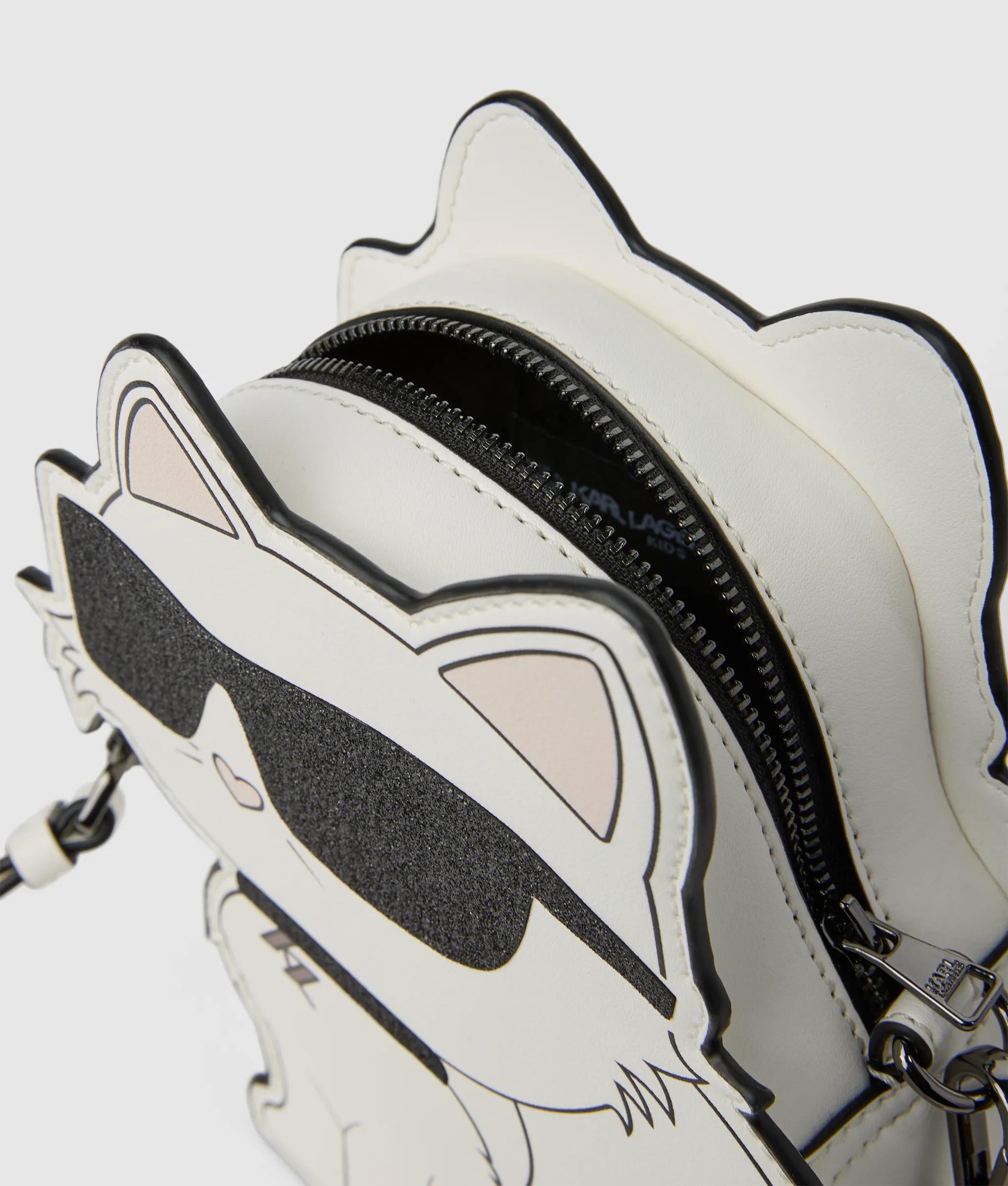 Karl Lagerfeld - Ikon Choupette Tasche Für Mädchen, Weiss, Größe: One