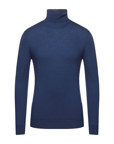 Man Turtleneck Midnight blue Size 3XL Merino Wool, Acrylic