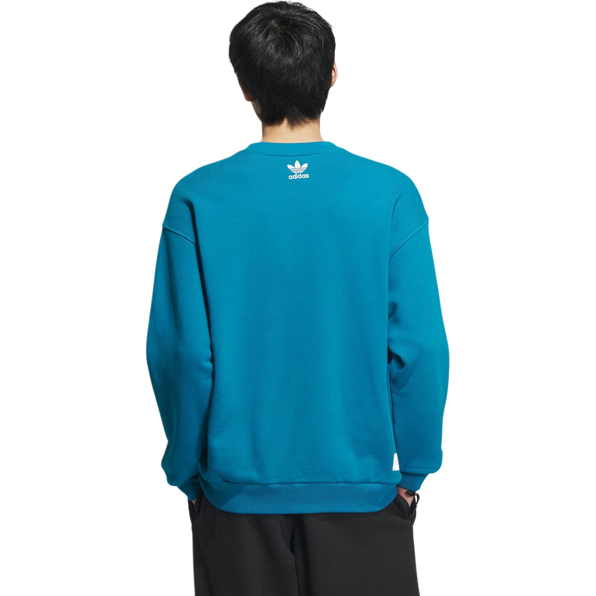 Ft Crew Neck Sweatshirt Asia Sizing 'Blue'