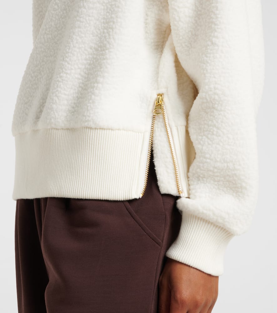 Roselle half-zip fleece sweatshirt