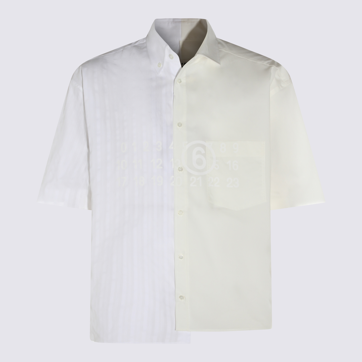 Bi-material Shirt