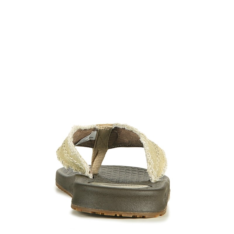 Men's Rag Time Flip Flop Sandals (Brown)