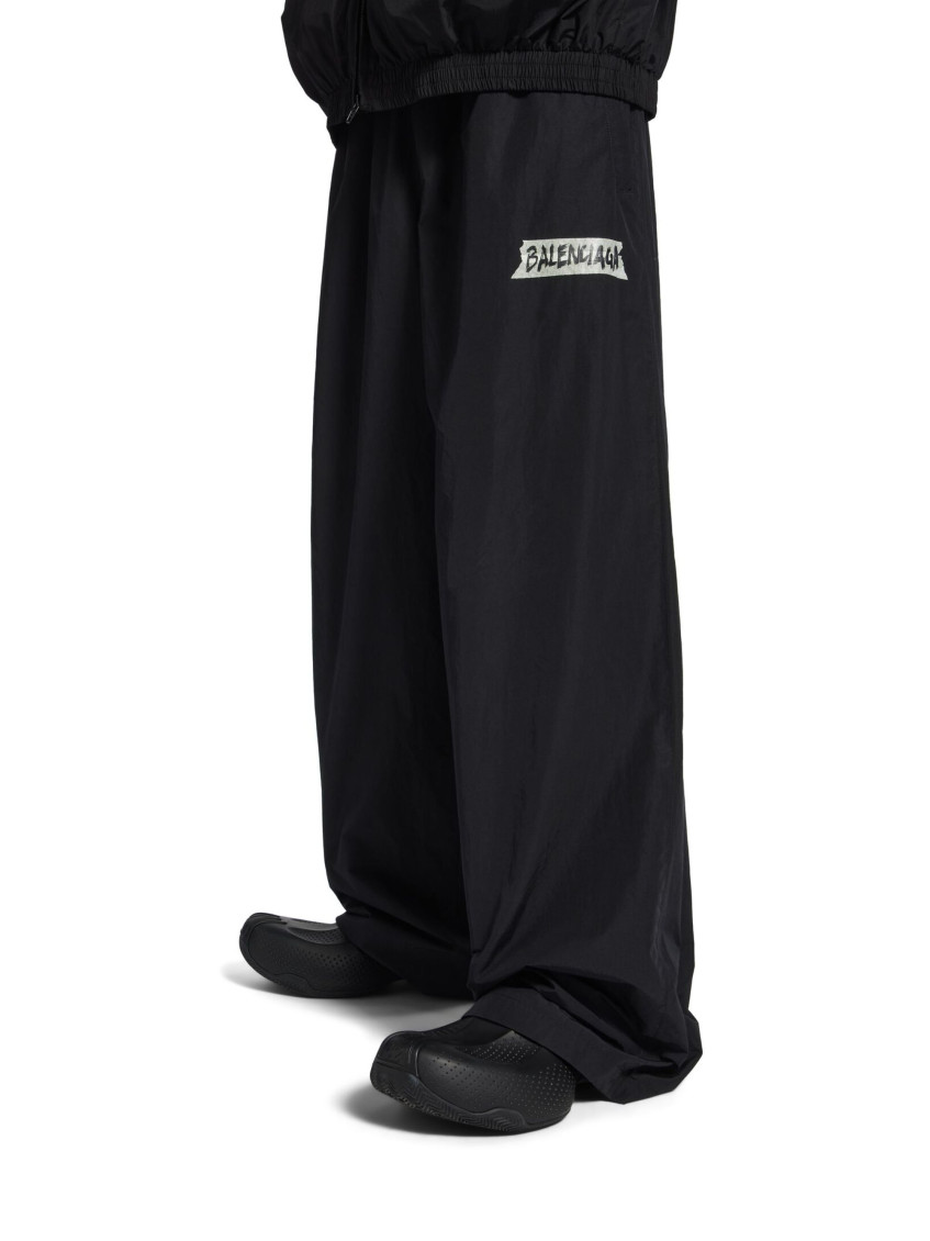 Cotton And Nylon Tracksuit Pants