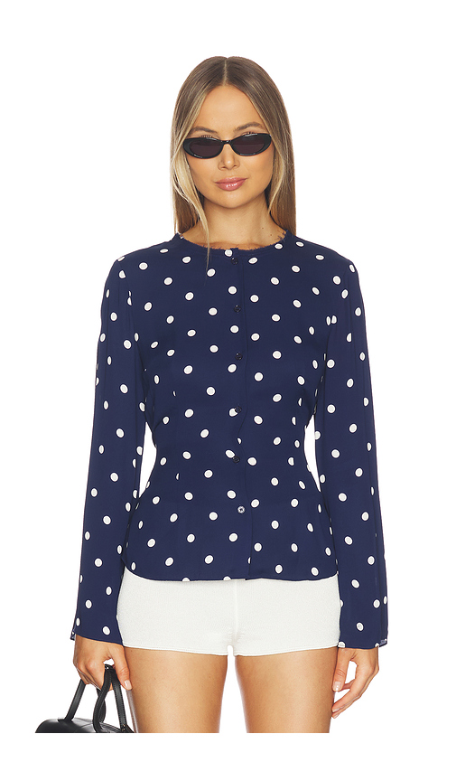 Baum und Pferdgarten Madelie Blouse in Navy. 32. Also , 36, 38
