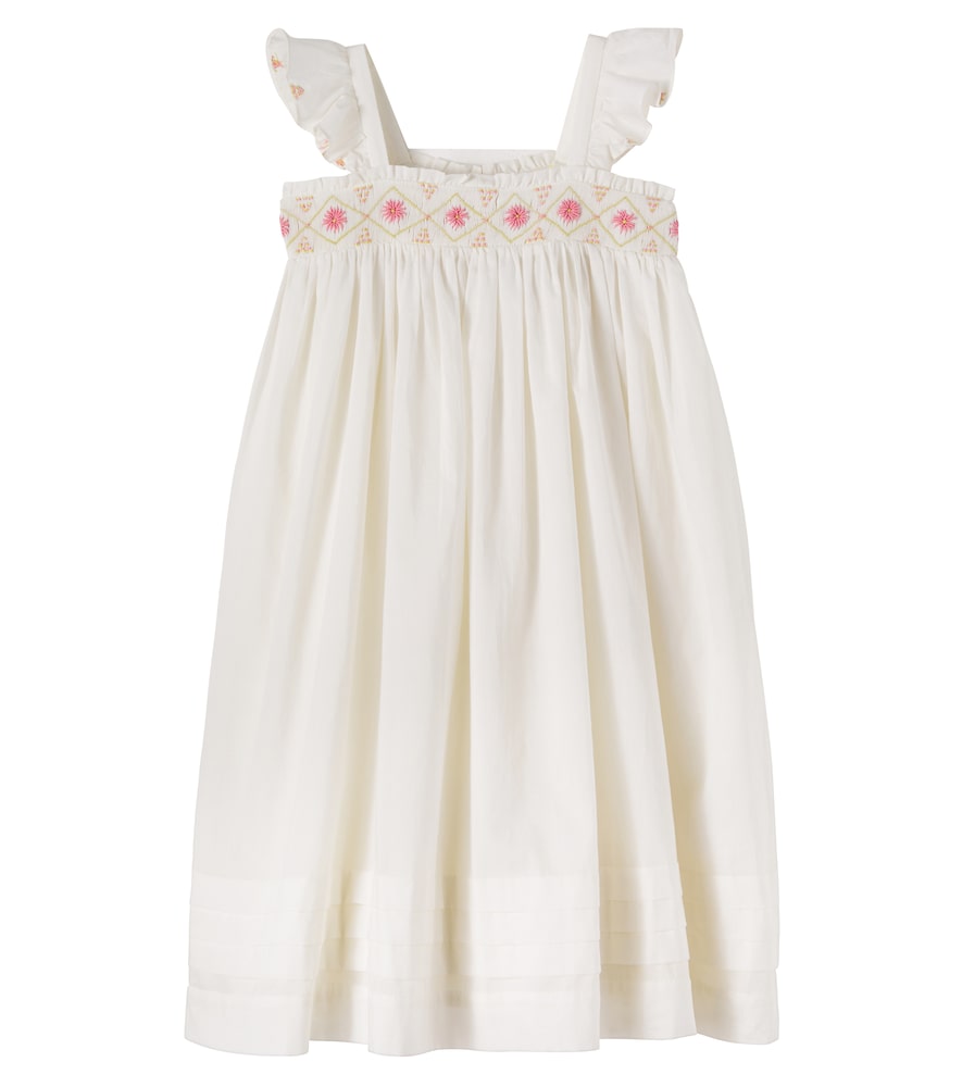 Laora embroidered cotton dress