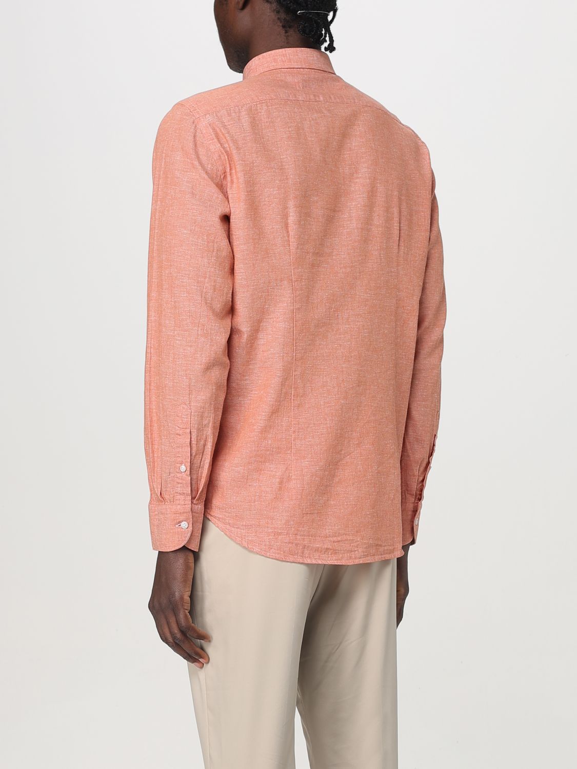 Shirt Men color Salmon