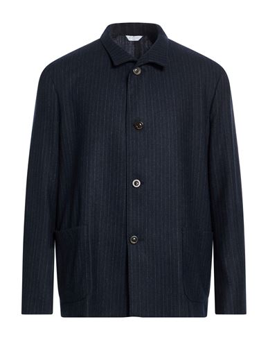 Man Blazer Navy Size 40 Virgin Wool, Polyester, Elastane