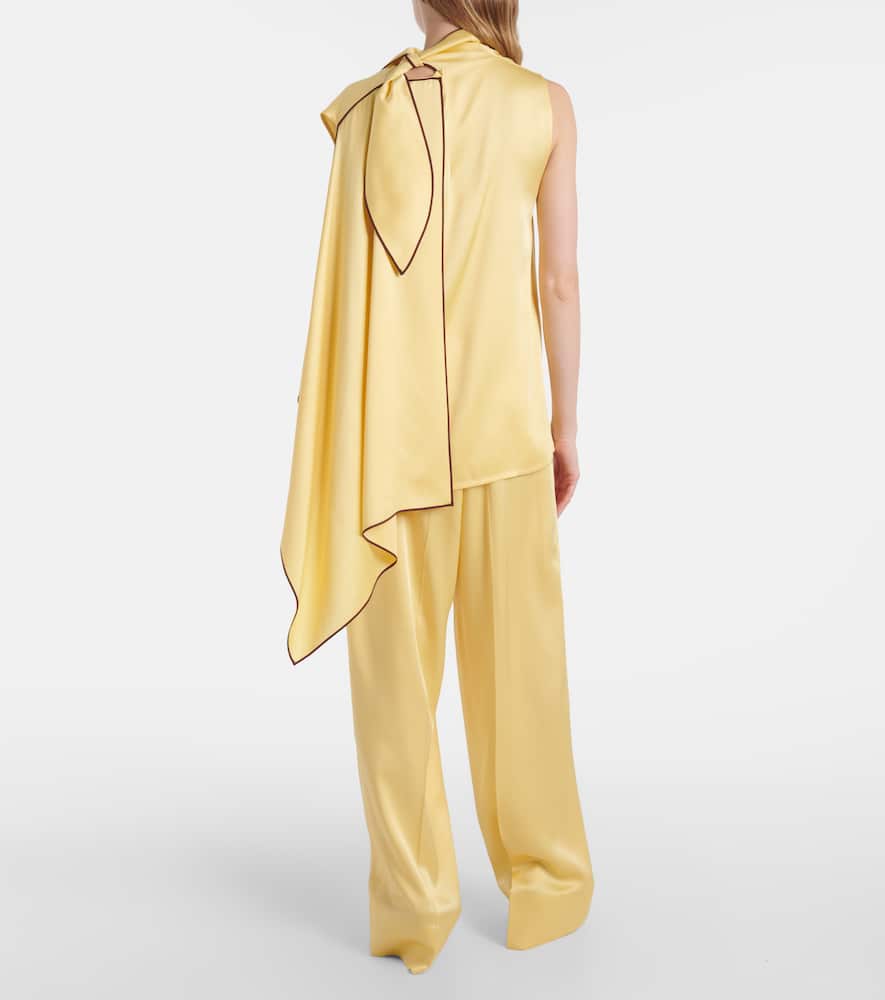 Tie-neck top