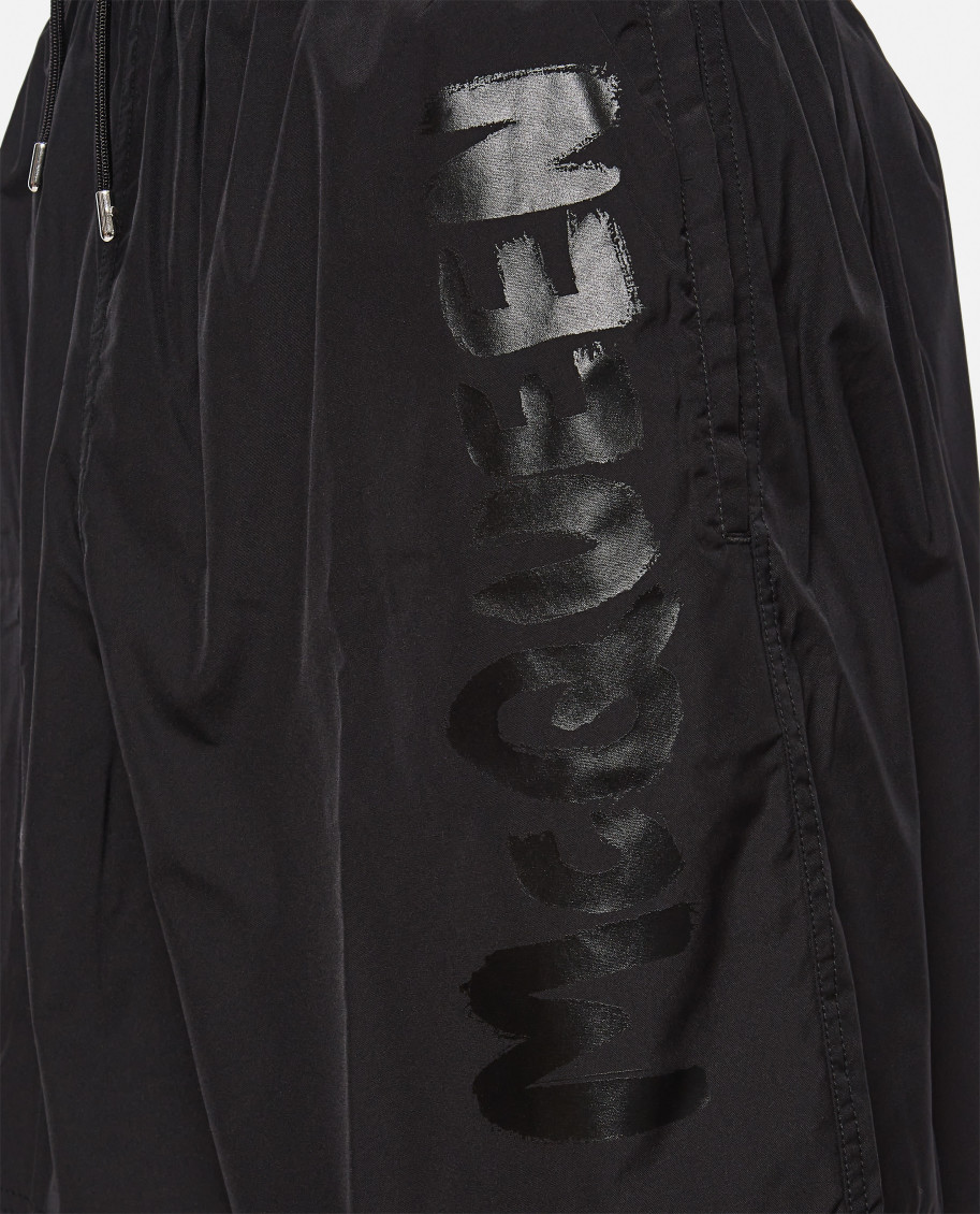 Knee-length swim shorts