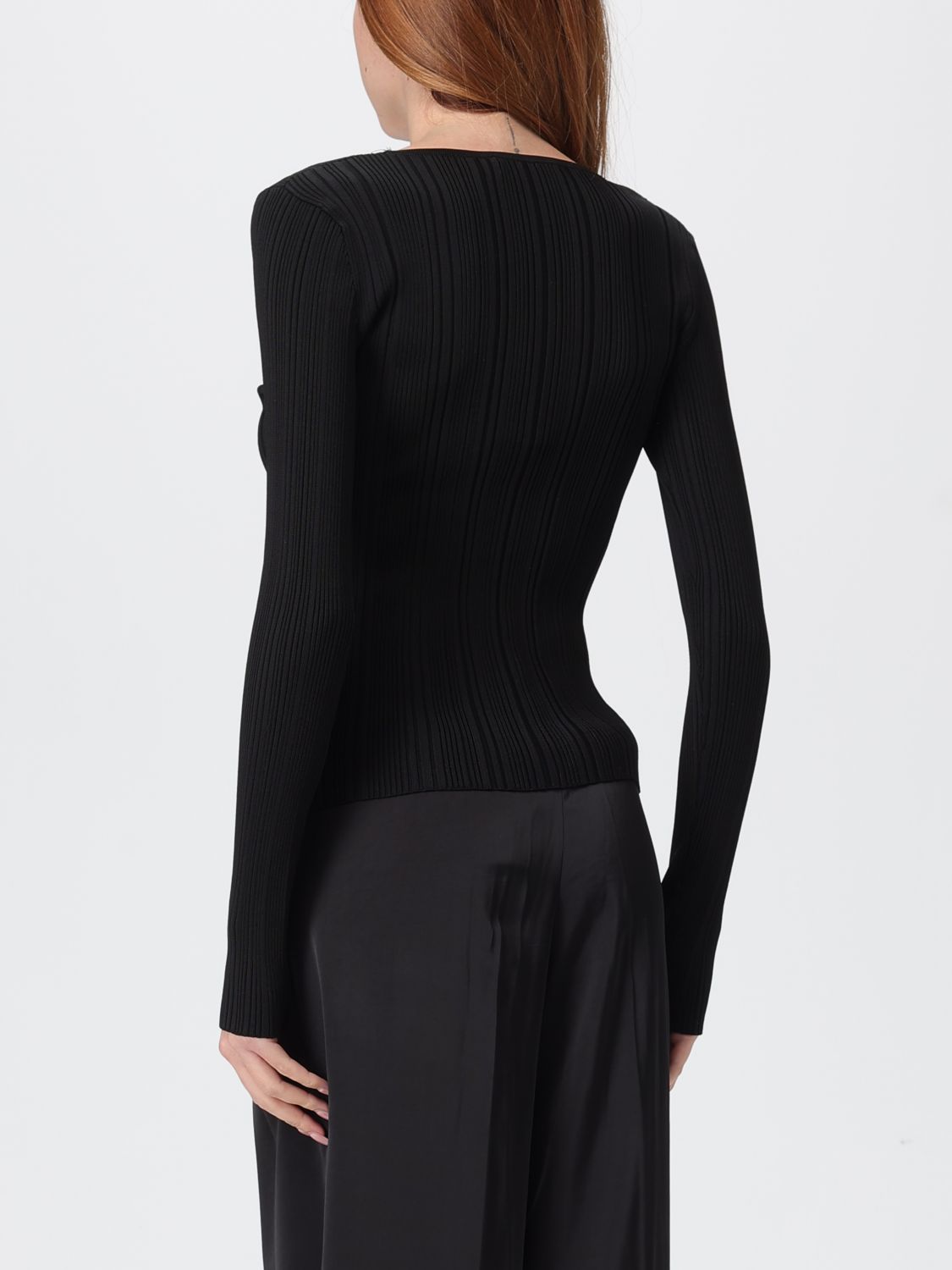 Top Woman color Black