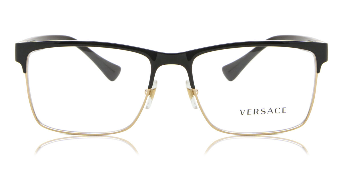Versace VE1285 1443 Occhiali da Vista Oro per Uomo (Solo Montatura)