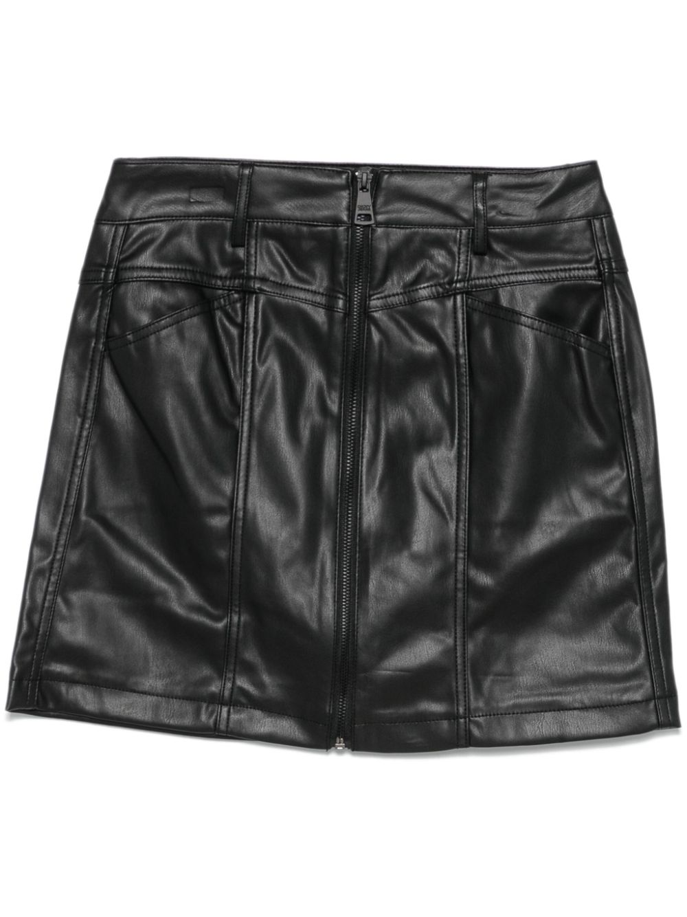 A-line mini skirt - Black