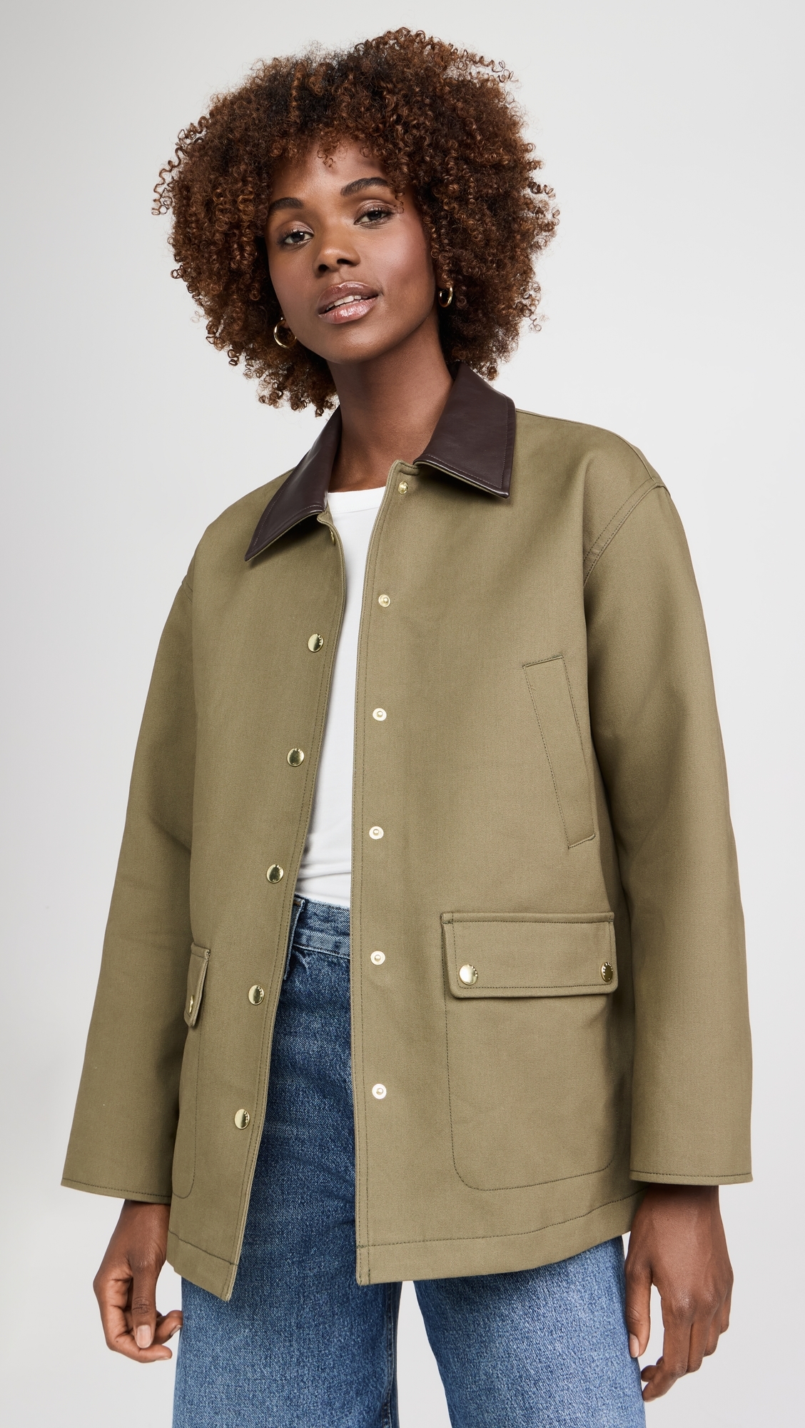 Cassidy Barn Jacket Army