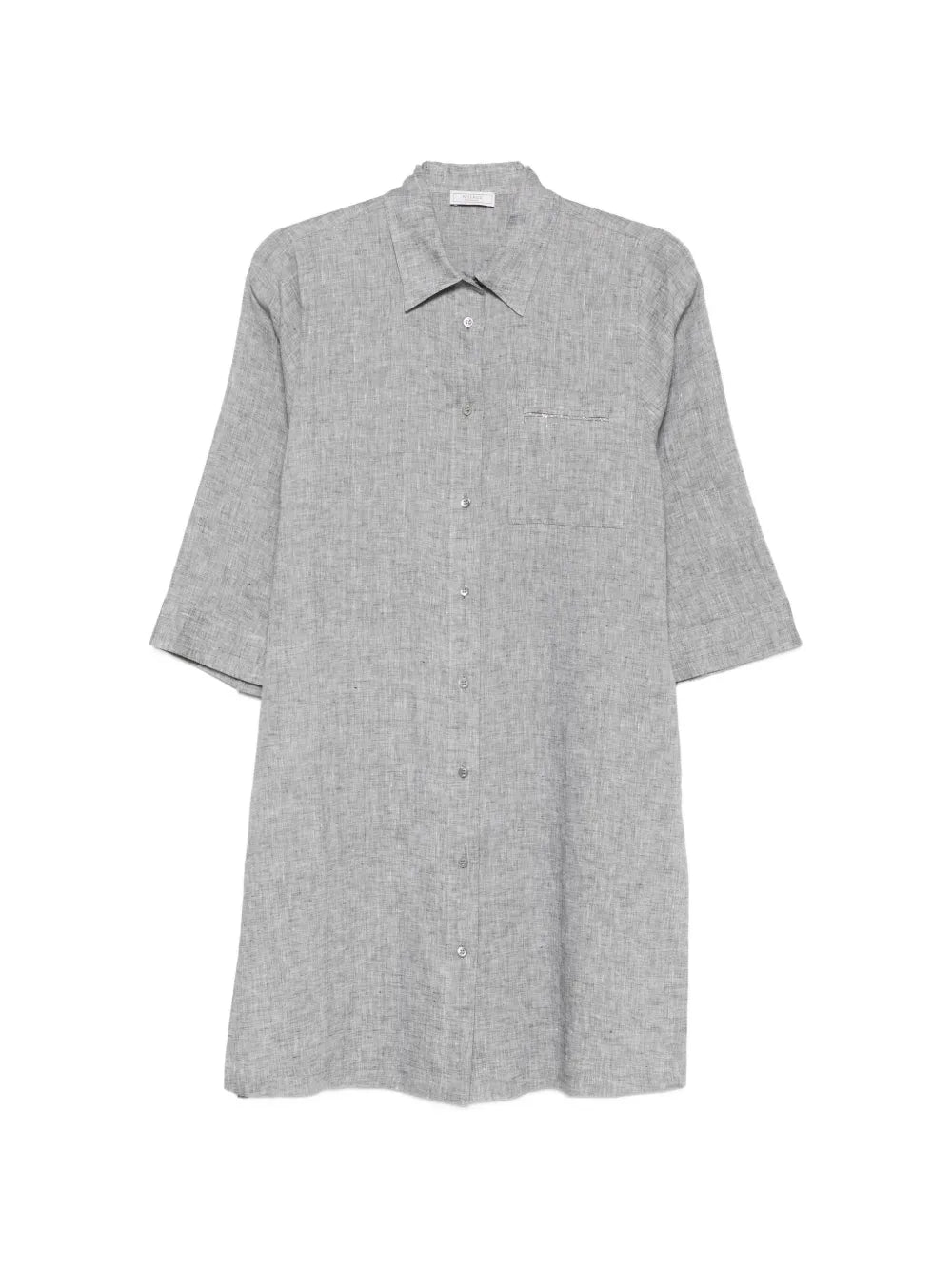 Linen Shirt — Grey