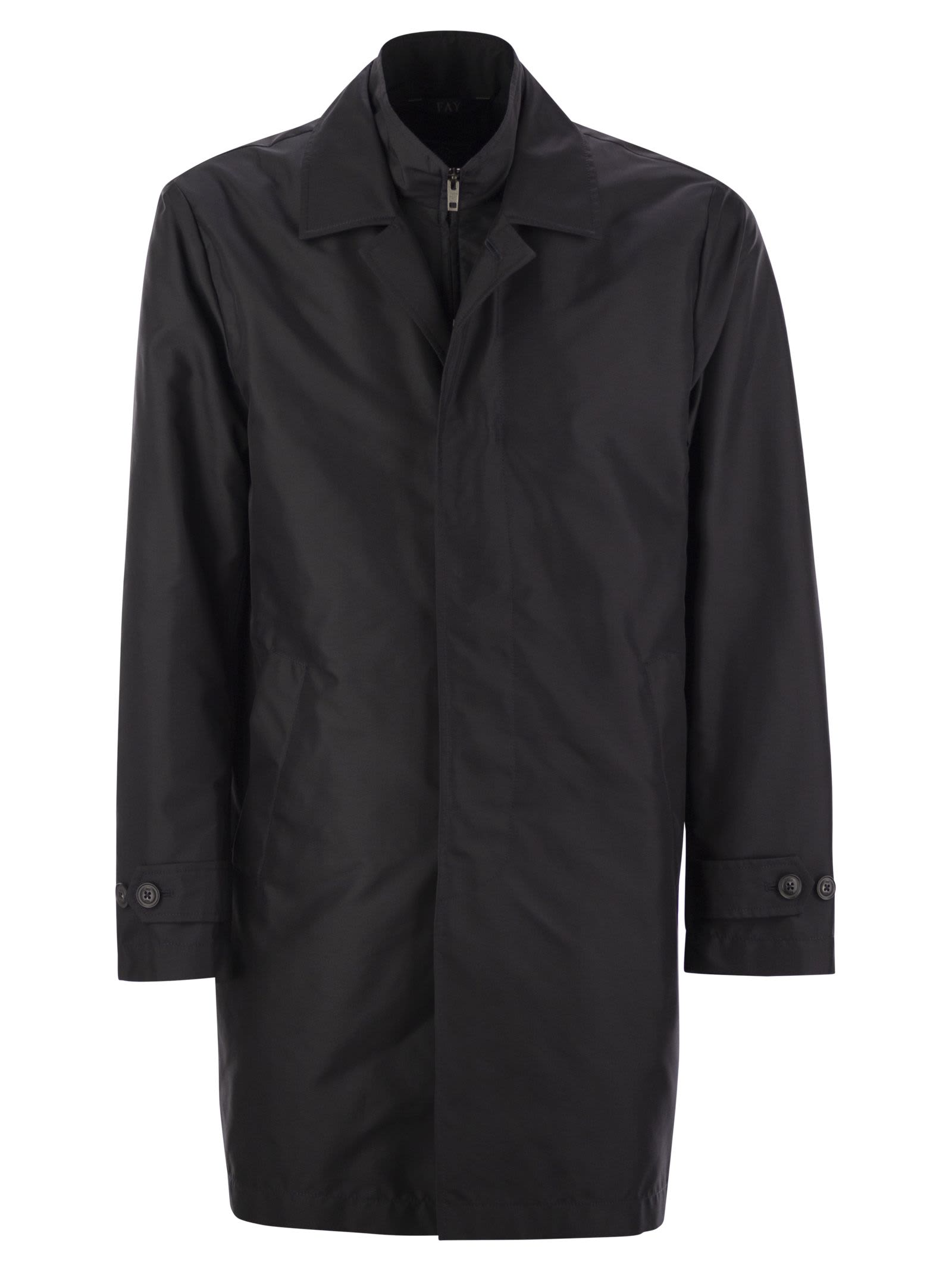 Morning Coat In Technical Cotton