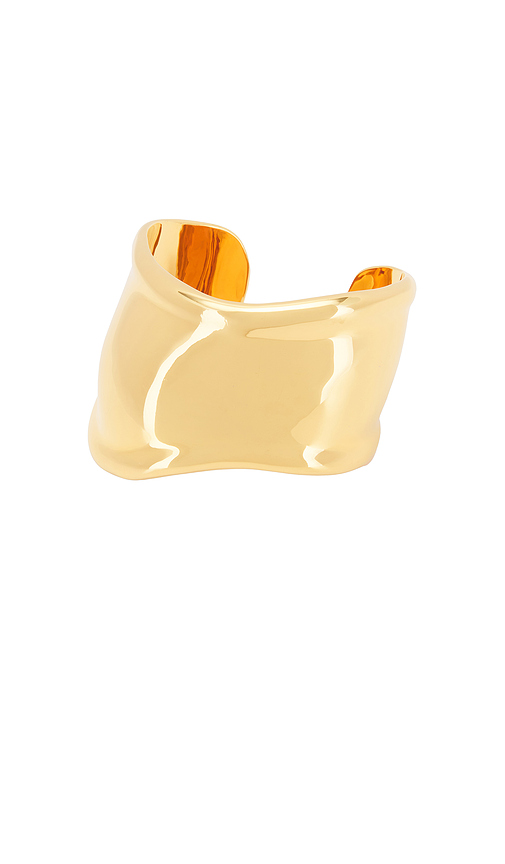 Jordan Road Marlowe Cuff Bracelet in Metallic Gold