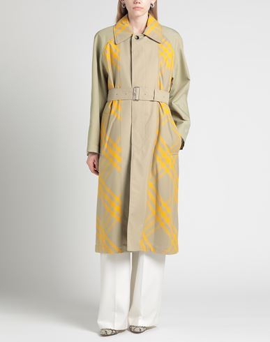Woman Overcoat & Trench Coat Sage green