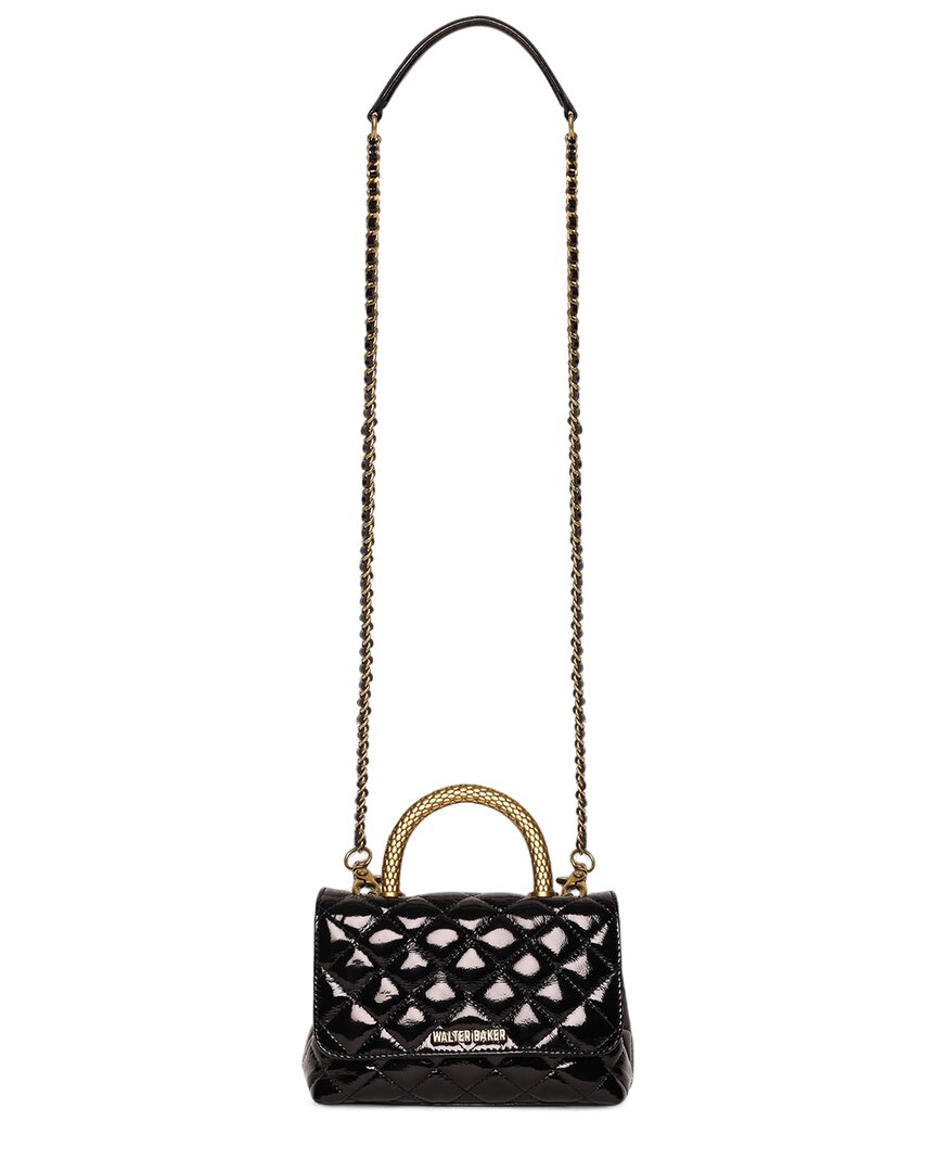 Leila Snake Mini Leather Top Handle