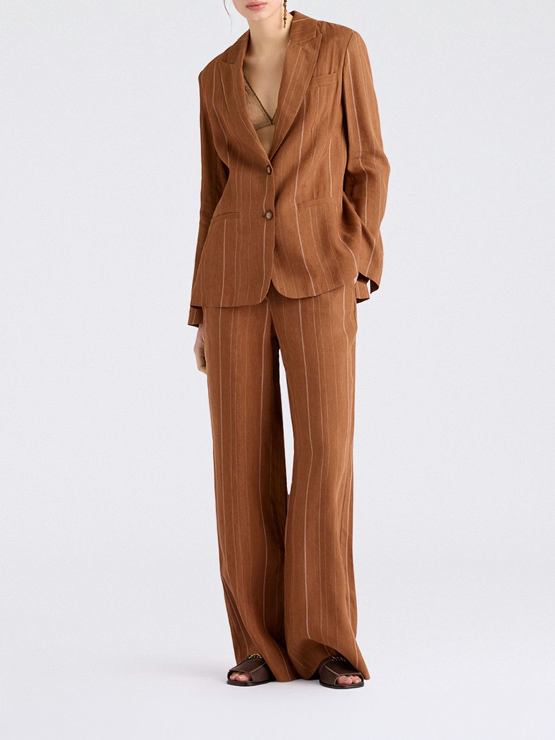 MOMONÌ Jacket Woman color Earth