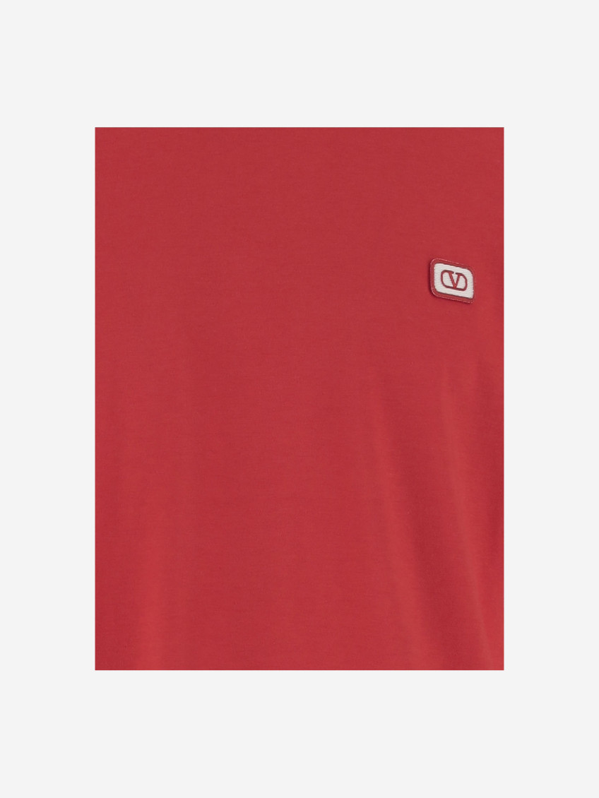 Red Crew Neck T-shirt